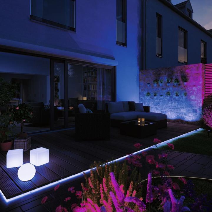 Immagine prodotto Paulmann Luce da giardino Plug & Shine GLOBE RGBW (180 lm, IP65)