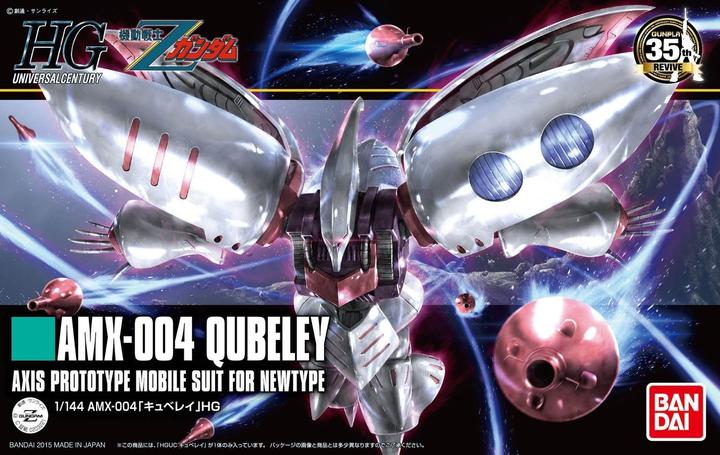 Actual product image Bandai HGUC 1/144 AMX-004 QUBELEY