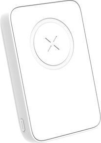 Tiger Powerbank Induktionsladegerät, MagSafe Kompatibel 10.000mAh Weiss (10000 mAh, 20 W)