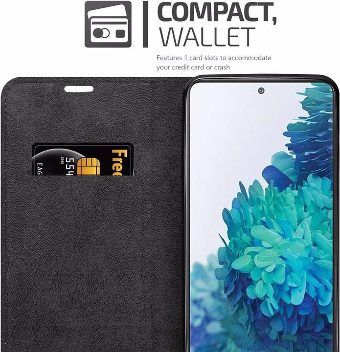 Actual product image Cadorabo Book Invisible Magnet Cover (Samsung Galaxy S20 FE)