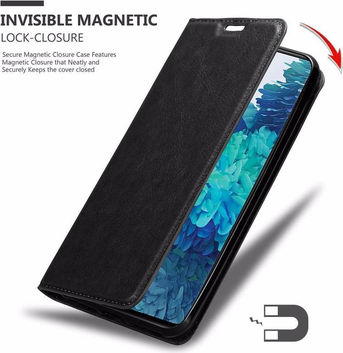 Actual product image Cadorabo Book Invisible Magnet Cover (Samsung Galaxy S20 FE)