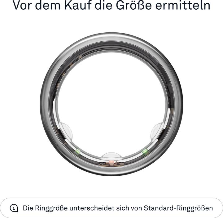 Image du produit Oura Ring Gen3 Horizon (10, Titane brossé)