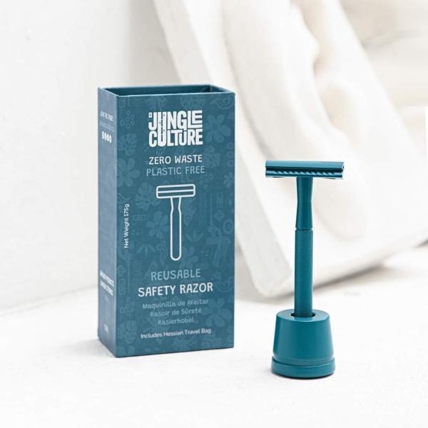 Immagine prodotto Jungle Culture Supporto per rasoi in verde acqua