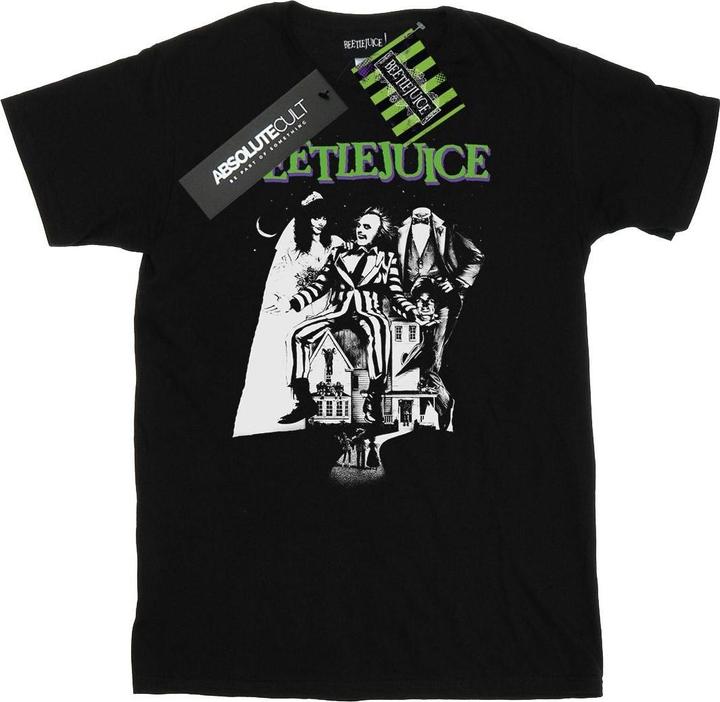 Produktbild Beetlejuice Mono Poster TShirt (L)