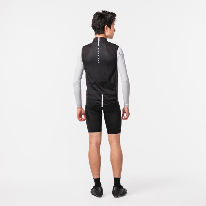 Image du produit Van rysel Gilet coupe-vent vélo route homme - RCR noir (XXL)
