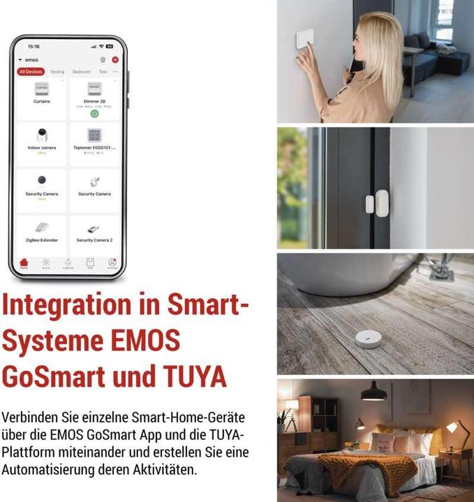 Actual product image Emos GoSmart signal extender IP-2213Z for ZigBee gateway