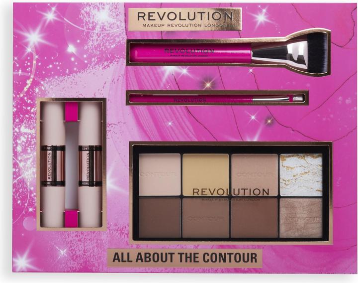 Actual product image Makeup Revolution All About The Contour Gift Set
