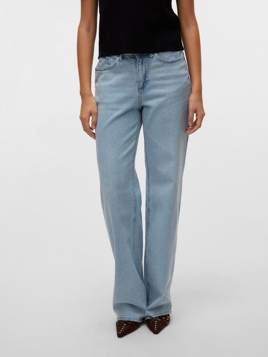 Produktbild Vero Moda VMMELISA Mid Rise Weiter Beinschnitt Jeans Weit geschnitten (W27/L32)