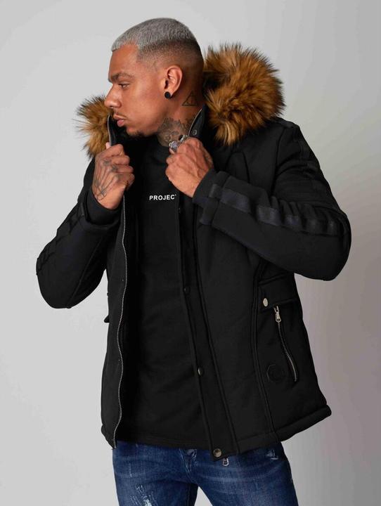 Image du produit Project X Paris Manteau parka à bandes (XL)