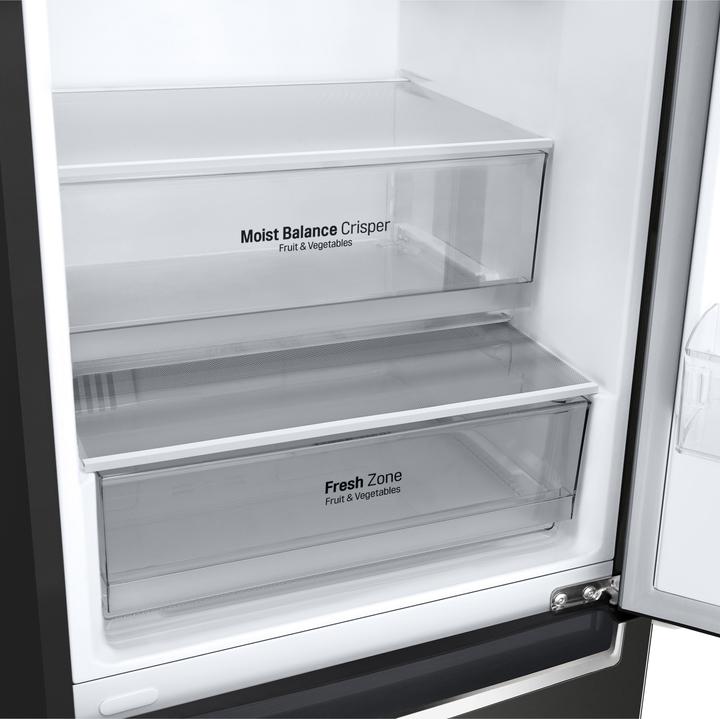 Actual product image LG GBF61BLHMN Combined refrigerator, Class E, 340L, Wi-Fi, No frost, Black (340 l)