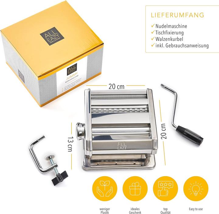 Actual product image Pasta machine