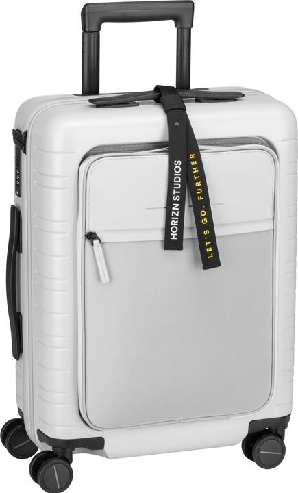 Actual product image Horizn Hand Luggage Suitcase ESSENTIAL H5 light grey (37 l, Hand luggage (up to 50 litres))