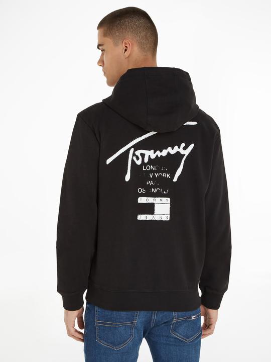 Actual product image Tommy Hilfiger Tjm Reg Tommy Spray Paint Hoodie (L)