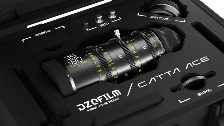 Productafbeelding Dzofilm Catta Ace Zoom 35-80 T2.9 Black for PL/EF Mount VV/FF - Box (L-Mount, C-mount, Volledig formaat)