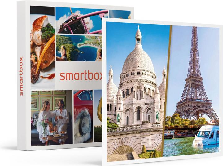Image du produit Smartbox Séjour romantique de 3 jours à Paris, virée en bateau-bus et champagne (2 pers.)
