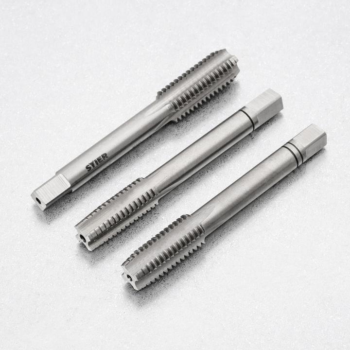Image du produit Stier Jeu de 3 tarauds main DIN 352 HSS-G M10