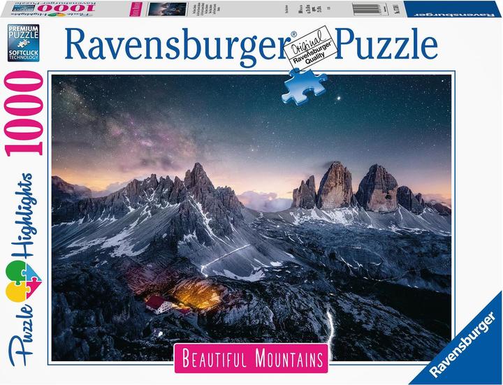 Image du produit Ravensburger Les Tre Cime di lavaredo, Dolomites (1000 pièces)