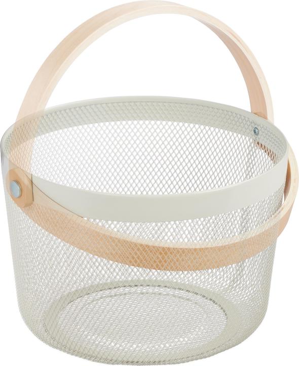 Actual product image Relaxdays Wire basket (1 x, 27.5 x 25.5 x 30 cm)