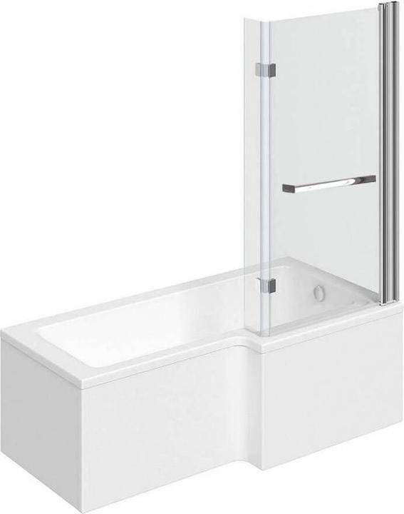 Produktbild Home Deluxe Duschbadewanne nicht freistehend ALORA 170x85cm - Links (85 cm, 170 cm)