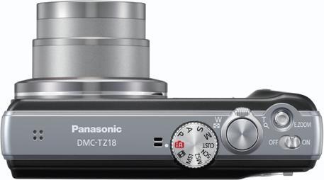 Produktbild Panasonic Lumix TZ18, 14MP, 16x Zoom, HD-Movies, Schwarz (1/2,3'')