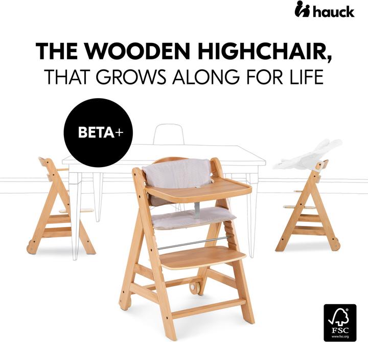 Actual product image Hauck Beta+ (Highchair)