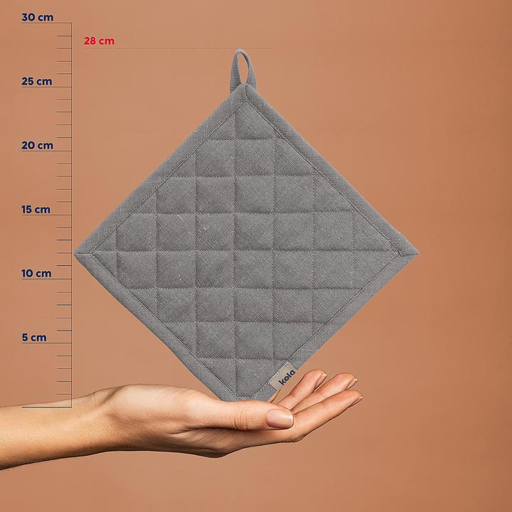 Image du produit Kela Manique Puro gris (55% coton, 45% Lin)