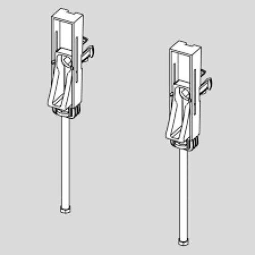 Actual product image TECE concealed fastening for one WC (300 mm)