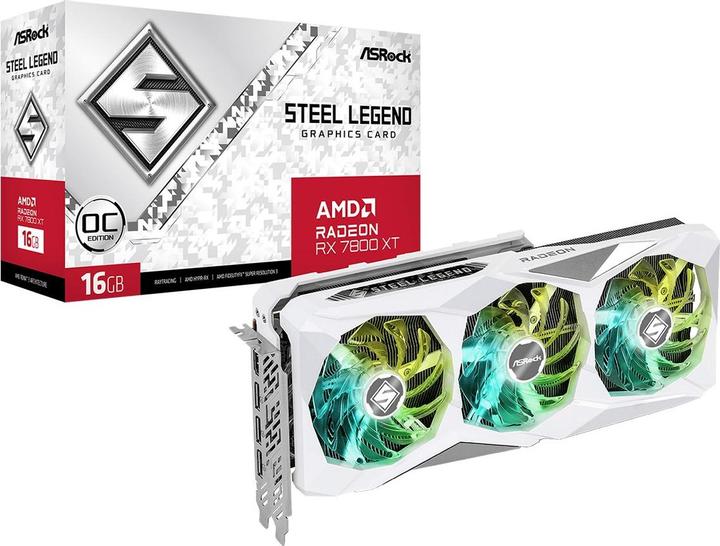 Produktbild AsRock Radeon RX 7800 XT Steel Legend (16 GB)