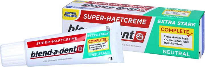 Produktbild Blend-a-dent Super Haftcreme extra stark neutral, 40 ml Creme (40 ml)