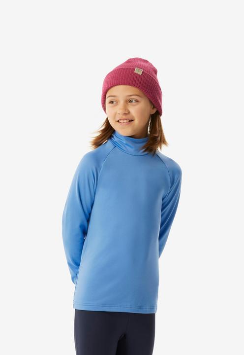 Immagine prodotto Wedze Maglia funzionale da sci per bambini a collo alto - BL 500 blu (116)