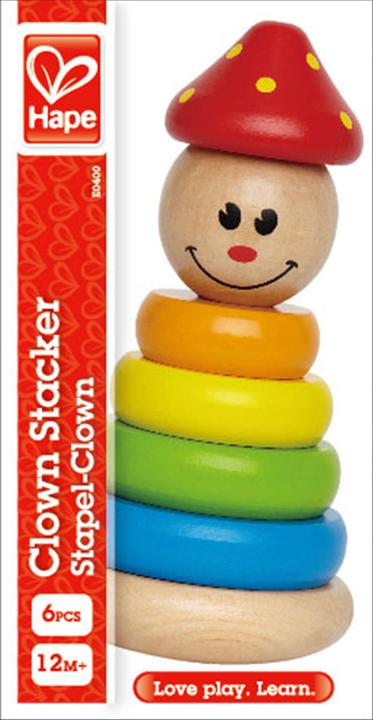 Produktbild Hape Stapel-Clown 6tlg.