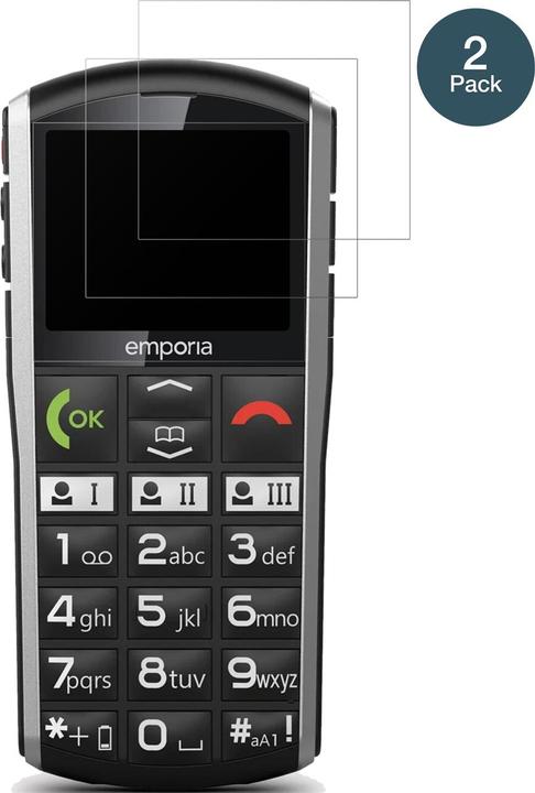Produktbild Dipos Anti-Shock Displayschutz Matt 9H (1 Stück, Emporia Simplicity)