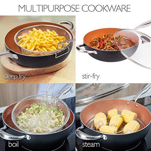 Actual product image Michelangelo Wok pan