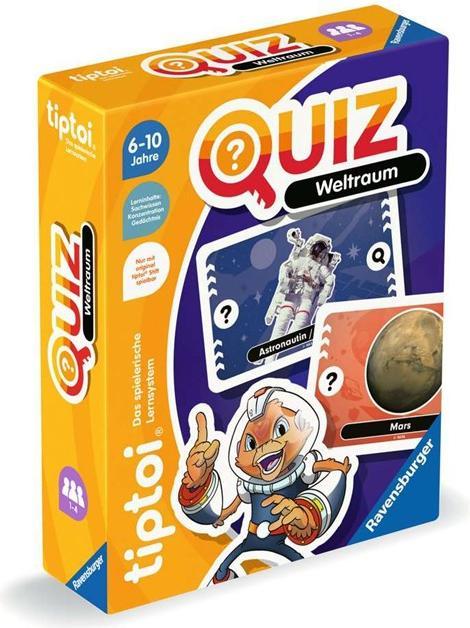 Actual product image Ravensburger tiptoi 00223 Space quiz, quiz game for children aged 6+, for 1-4 players (German)