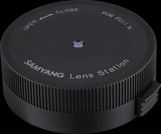 Actual product image Samyang Lens Station