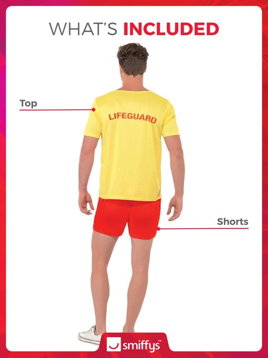 Actual product image Smiffys Baywatch: Lifeguard - Lifeguard (M)
