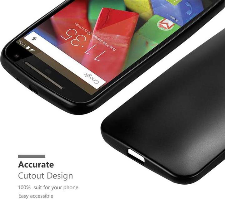 Productafbeelding Cadorabo TPU matte metalen hoes (Motorola Moto G2 (2de gen))