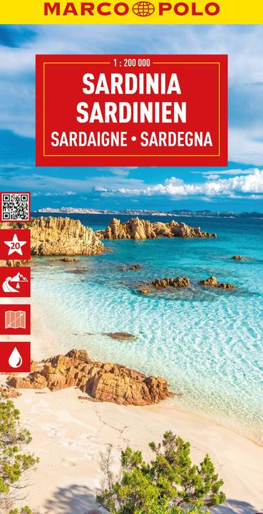 Actual product image Travel Map Italy 15 Sardinia 1:200.000