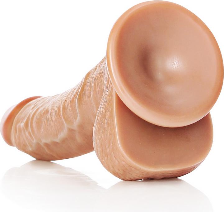 Image du produit RealRock Dildo with Balls and Suction Cup - 8"/ 20,5 cm