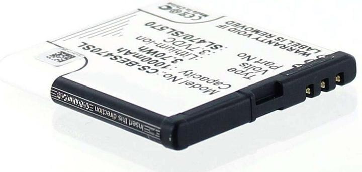 Produktbild AGI 43636 - Akku - Beafon - SL580 - Schwarz - Weiss - Lithium-Ion (Li-Ion) - 700 mAh