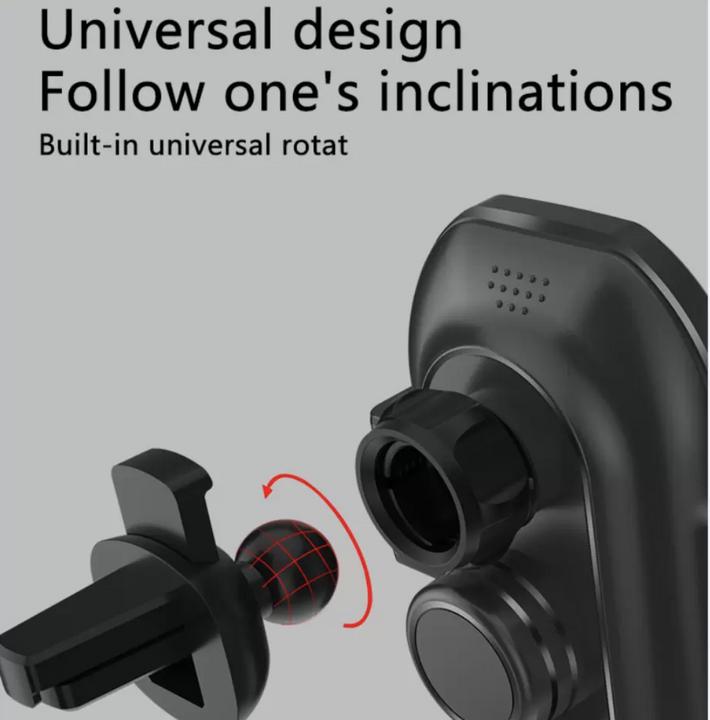 Image du produit PhoneLook Support de téléphone 10W Qi high-tech pour voiture Smart Sensor avec chargement sans fil