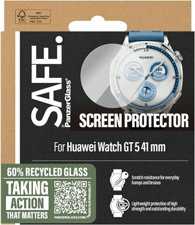 Actual product image PanzerGlass SAFE. by ® Screen Protector Huawei GT5 | 41mm