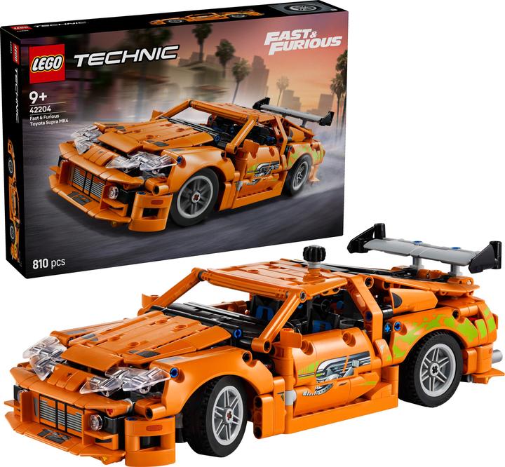 Actual product image LEGO Fast and Furious Toyota Supra MK4 (42204, LEGO Technic)