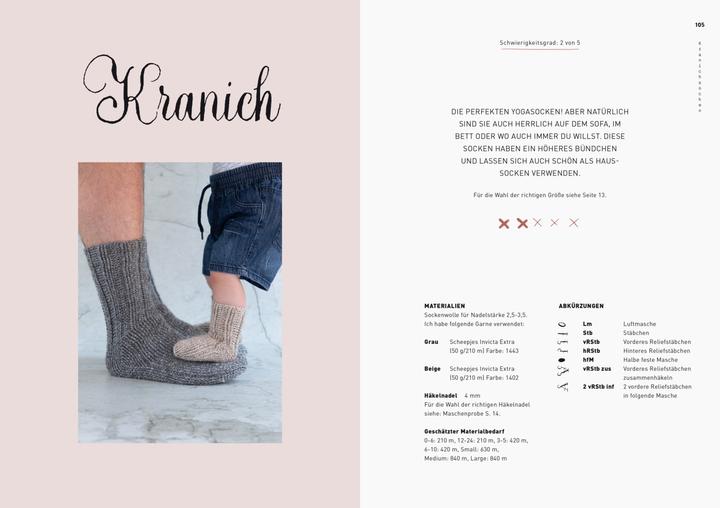 Immagine prodotto Socken häkeln für die ganze Familie (Tedesco, Sascha Blase-Van Wagtendonk, 2024)