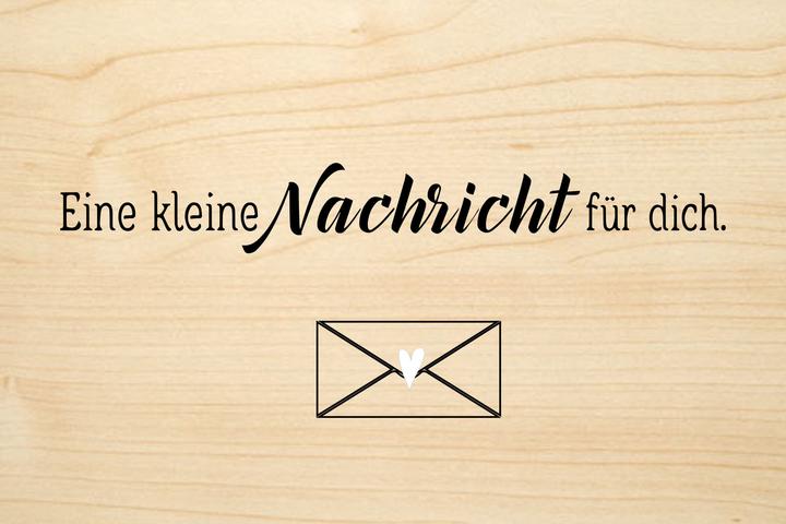 Actual product image Die Laserei So Hot Wooden greeting cards (6 pcs.)