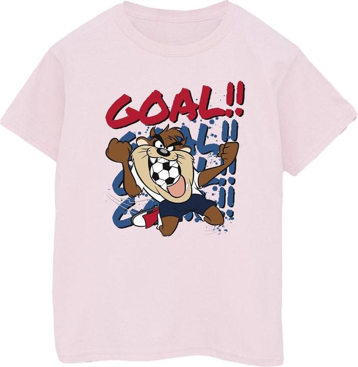 Looney Tunes Taz Goal Goal Goal TShirt (XL)