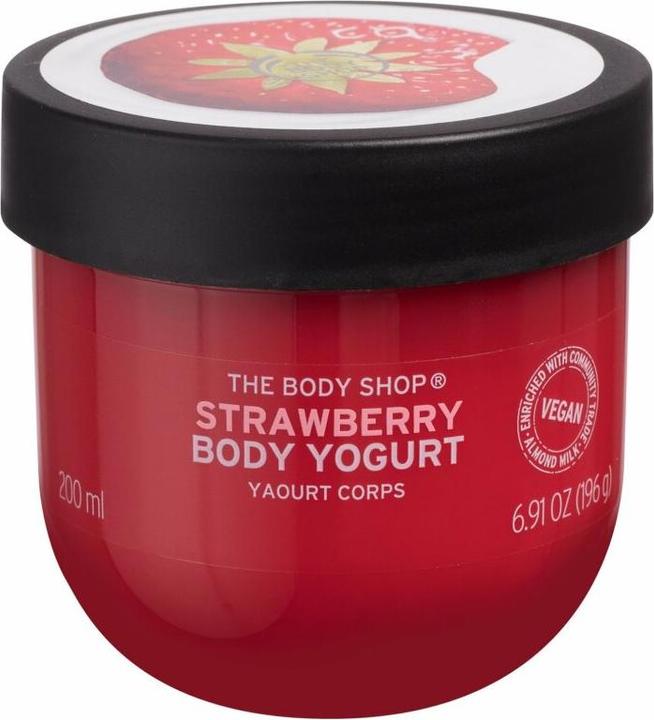 Image du produit Body Shop Yogourt corporel à la fraise (Crème pour le corps, 200 ml)