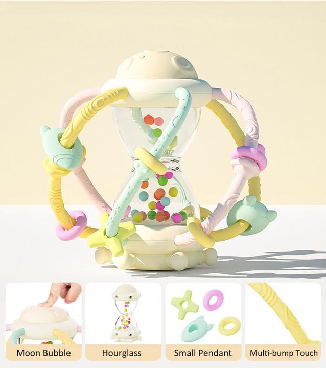 Productafbeelding Le Toft - Activity Hourglass Toy Pastel (TT22217)