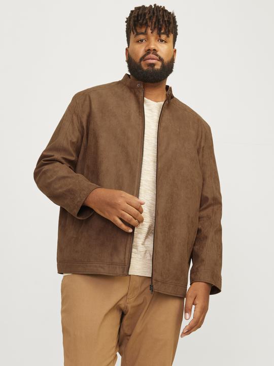 Actual product image Jack & Jones Plus size faux leather jacket Faux leather jacket (4XL)