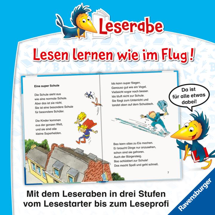 Actual product image Ravensburger Die Superhelden-Schule (German, Rüdiger Bertram, Heribert Schulmeyer, 2021)